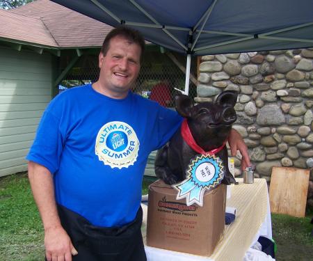 Returning to defend his title, Shawn Anastasia of Olean, NY