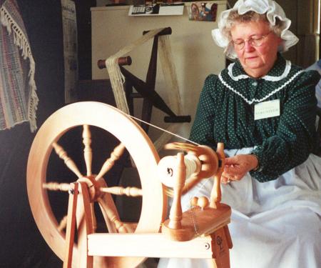 Historic craft demonstrations are part of the fun of attending the Crook Farm Country Fair