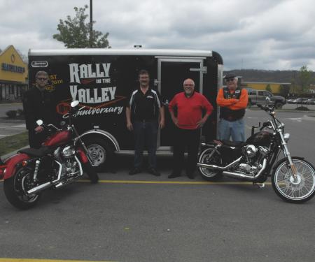 Motorcycle Event in Olean, NY Raffling Off TWO Harley Sportsters!