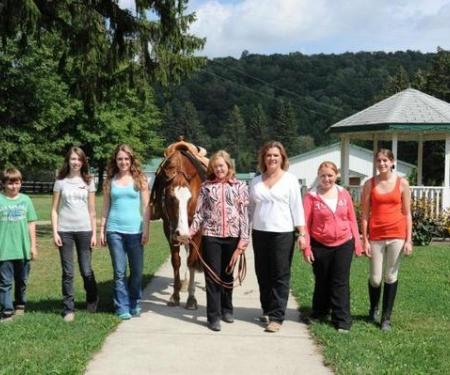 Horse trainer and judge Shawn Terry of Randolph, NY